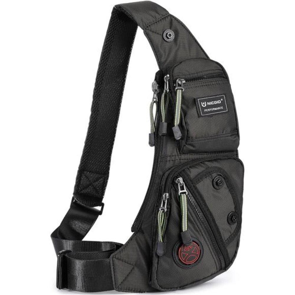 Sling Bag Chest Shoulder Backpack Crossbody Bags for Men Women